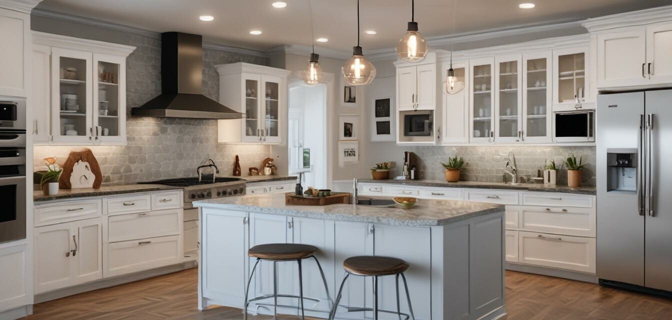 Remodeled kitchen