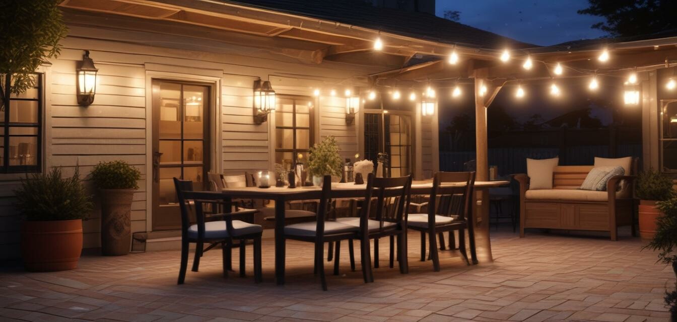 Outdoor lighting ideas